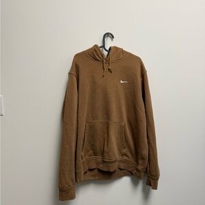 Nike Men's Tan Hoodie